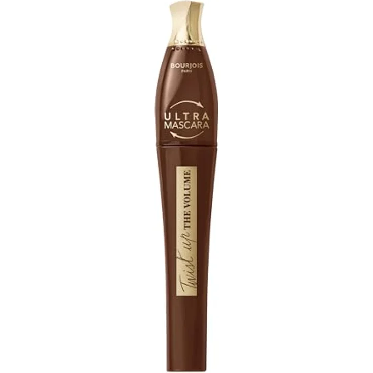Bourjois Twist Up Volume Mascara, Wimperntusche mit Verlängerungs- und Volumeneffekt, Farbton Brown 002, 8 ml – Bild 1
