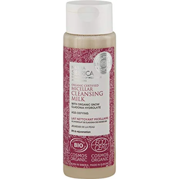 Natura Siberica Bio-zertifizierte Mizellen-Reinigungsmilch, 150 ml