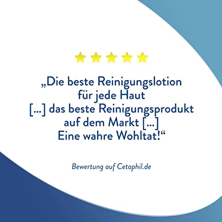 Cetaphil Reinigungslotion, 236ml, Für trockene, empfindliche Haut, Gesichtsreinigung mit und ohne Wasser anwendbar, Seifenfrei, Kein Augenbrennen – Bild 5