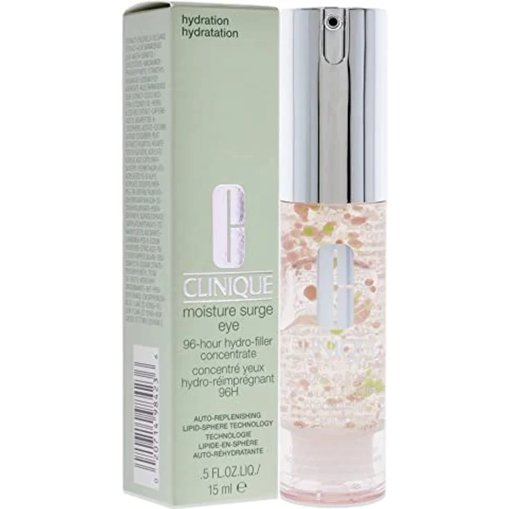 Clinique Moisture Surge Eye 96HR Hydro-Filler Concentrate 15 ml, gegen Schwellungen und Augenschatten, mit Vitamin E & C und Aloe Butter – Bild 3
