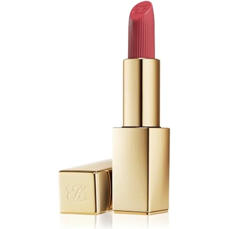 Estée Lauder Pure Color Creme Lipstick, Cremiger Lippenstift in Bois De Rose, 3,5 g mit hoher Pigmentierung und langanhaltender Farbdeckung