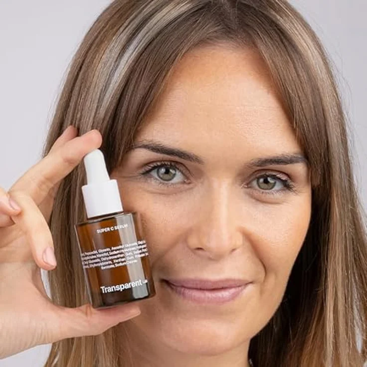 Transparent Lab Super C Serum, Anti-Aging Gesichtsserum mit Vitamin C, Hyaluronsäure und Ellagsäure, 30 ml – Bild 3
