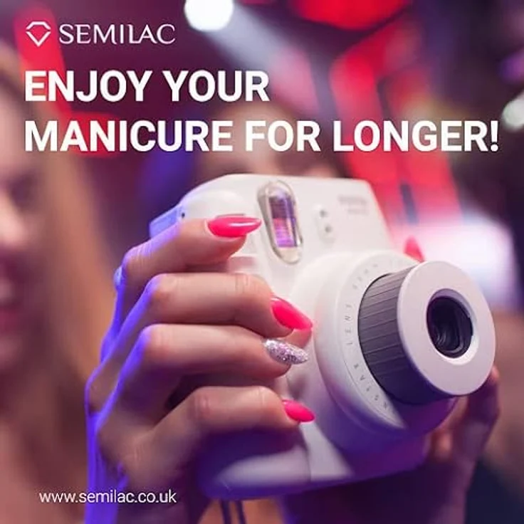 Semilac Primer UV LED Nagellack Gel Nägel Maniküre Gellack Gel Polish 7 ml Schützt die Nägel vor Verletzungen – Bild 4
