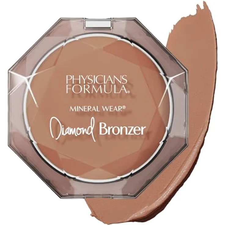 Physicians Formula Mineral Wear® Diamond Bronzer, cremiger Bronzer in Bronze Gem, 5,8 g - für einen gesunden, sonnengeküssten Teint – Bild 1