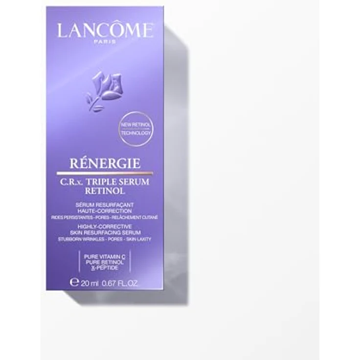 Lancôme Rénergie CRX Triple Serum Retinol, Gesichtsserum 20 ml für verbesserte Hautstruktur, Faltenreduzierung und einheitlichen Hautton – Bild 2