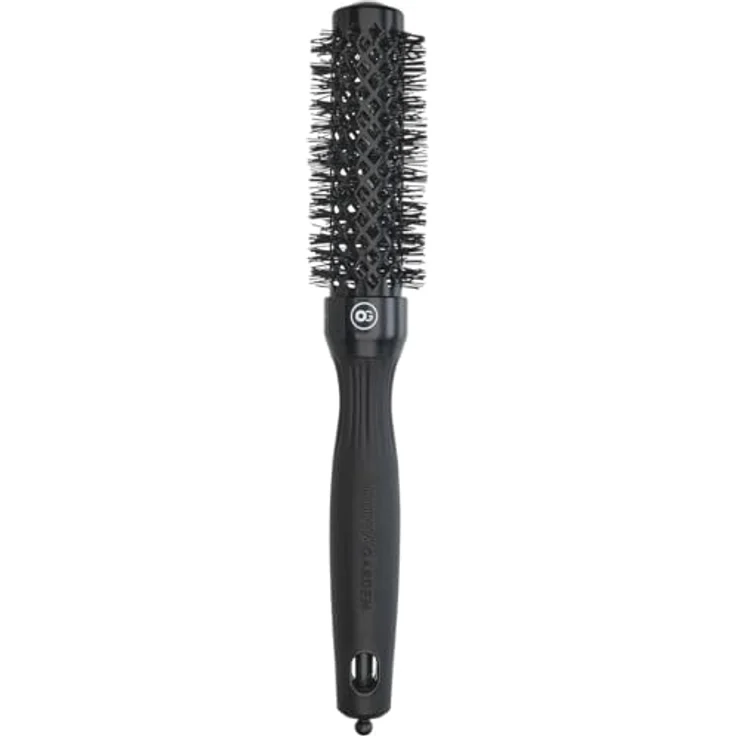 OLIVIA GARDEN Rundbürste EXPERT BLOWOUT SHINE Wavy Bristles Black Label - Turmalin-Bürste für ultra-glänzendes Haar – Bild 2