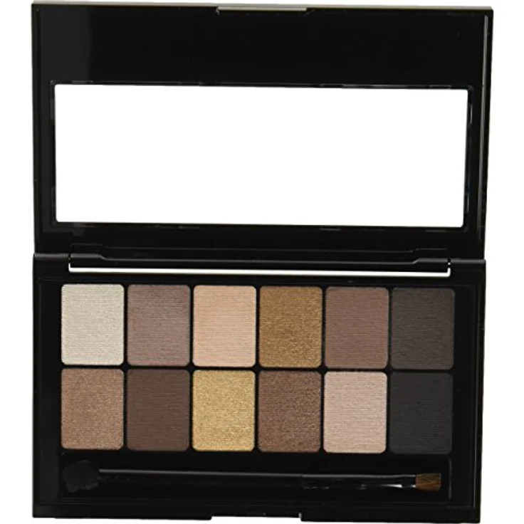 Maybelline Augen Make-up The Nudes Lidschatten Palette 12 Farben in einer Lidschattenpalette Taupe Sand Bronze 9,6 g – Bild 2