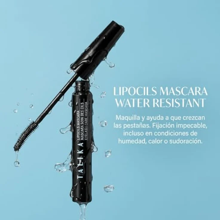 TALIKA LIPOCILS mascara water resistant 8.5 ml, wimpernverstärkende Formel, budgesichere Vorteile – Bild 3