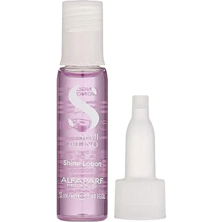 Alfaparf Milano Semi Di Lino Sublime Shine Lotion, 12x13ml, reichhaltige Textur für Halt und Glanz, mit Multivitamin-Komplex und Zitrusduft – Bild 9