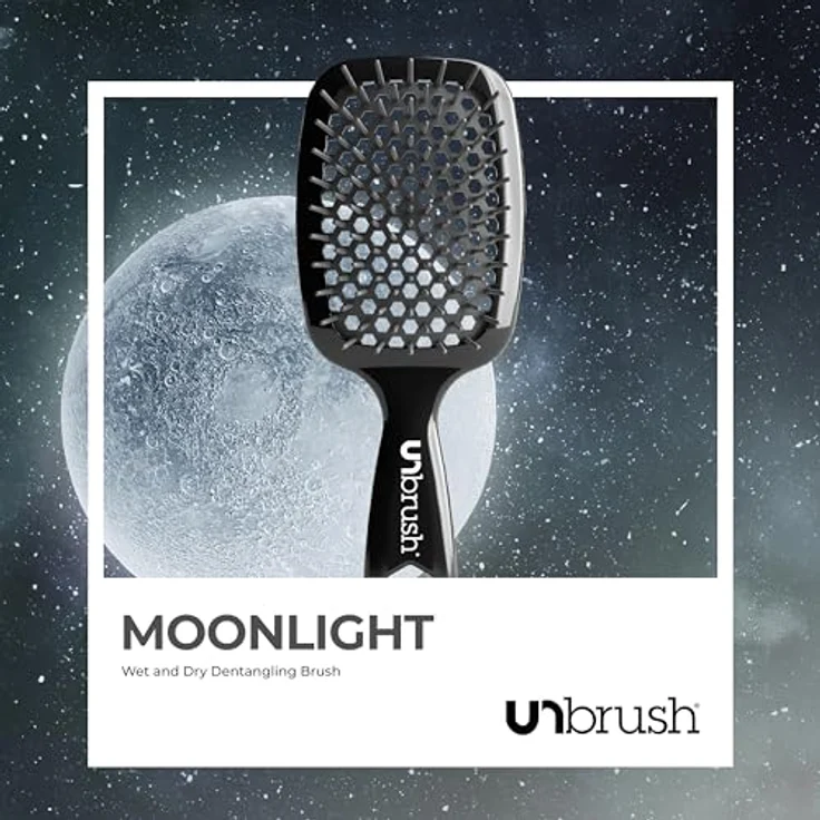 UNbrush Original Collection Detangling Hair Brush, Moonlight Detangler für sanftes Entwirren, unisex – Bild 6