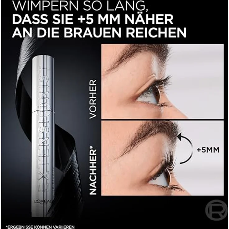 L’Oréal Paris Telescopic Extensionist, verlängernde Wimperntusche für mehr Volumen und lange Wimpern, wasserfest, 9.9 ml – Bild 9