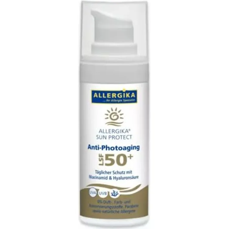Allergika SUN PROTECT Anti-Photoaging Creme LSF50+, 50 ml