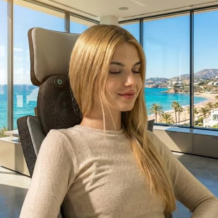 Medivon Travel 3, Multifunktions-Massage-Kissen für Muskelregeneration und Stressabbau, langlebige Batterielaufzeit – Bild 8
