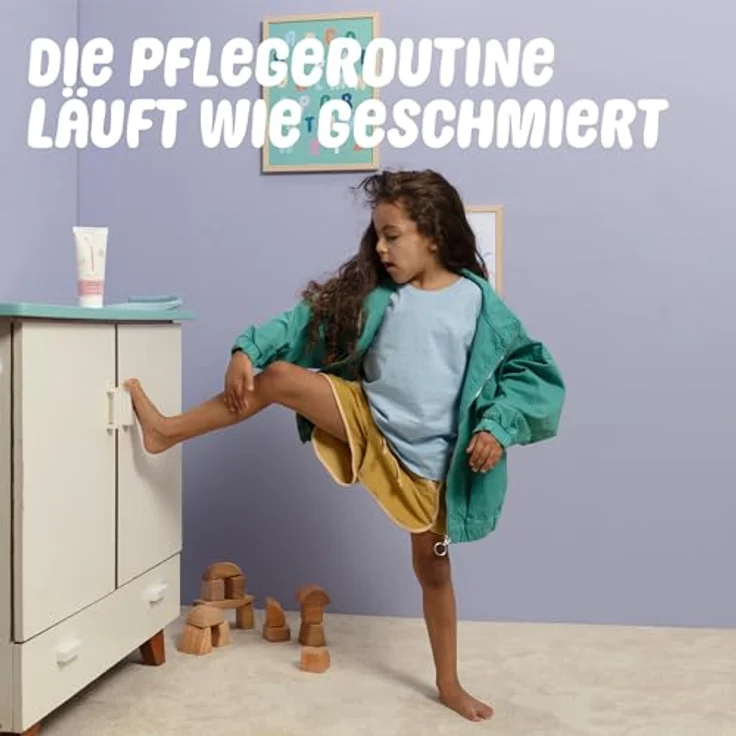 Naif Baby & Kids Geschenkset, Kosmetikset für Kinder mit Duschgel, Shampoo, pflegender Creme und Wundsalbe, 15 ml jeweils – Bild 5
