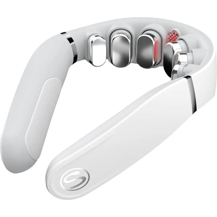 SKG GS500-N Nackenmassagegerät, EMS und TENS Muskelstimulation, Weiß