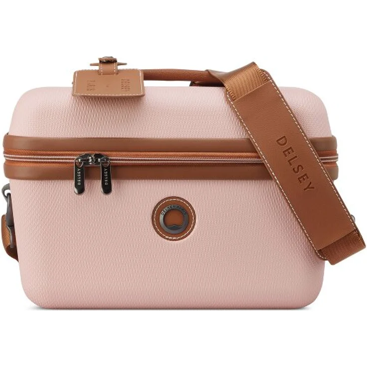 Delsey Paris Chatelet Air 2.0 Beautycase, 32 cm, pink, aus 100% Polycarbonat