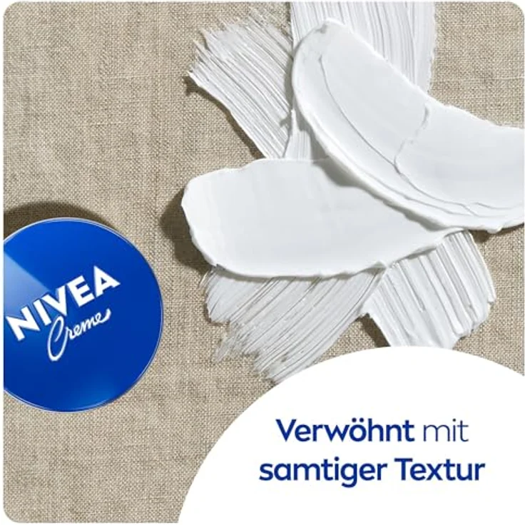 NIVEA Creme Dose Universalpflege, klassische Feuchtigkeitscreme für alle Hauttypen, reichhaltige Hautpflege mit hautverwandtem Eucerit (30 ml) – Bild 4