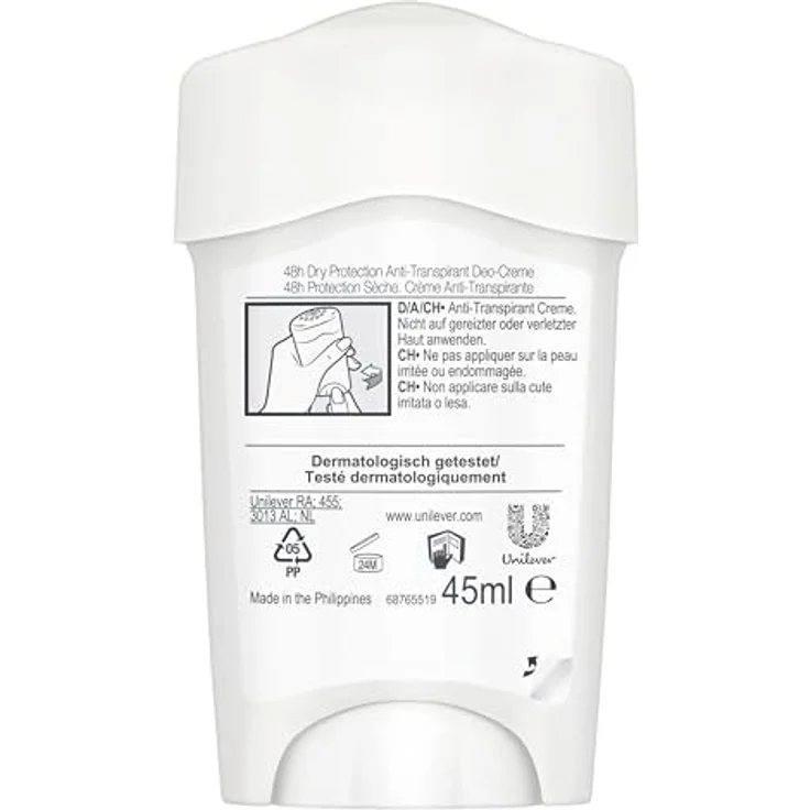 Rexona Maximum Protection Anti-Transpirant Cremestick für langanhaltende Frische Confidence 48-Stunden-Schutz 45 ml – Bild 3