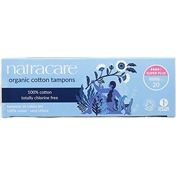 Natracare Organic Non Applicator Tampons Super Plus 20 Per Pack – Bild 3