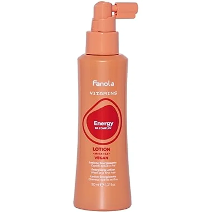 Fanola Vitamins Energy Be Complex Lotion 150ml - energiespendende Lotion, kühl und komfortabel, langlebig, flexible Gestaltung