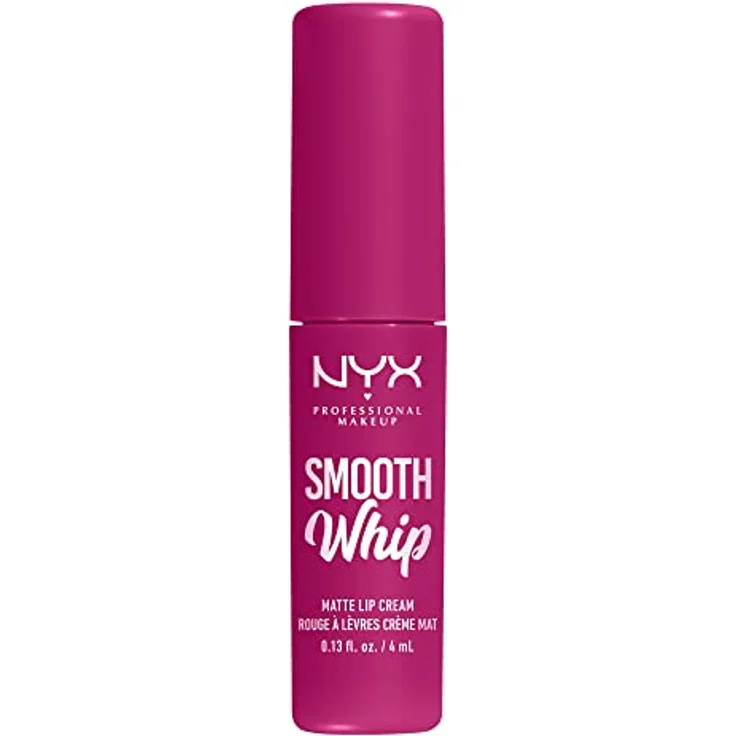 NYX Professional Makeup Smooth Whip Matte Lip Cream, pflegender Lippenstift mit hoher Pigmentierung, 4 ml BDAY – Bild 8