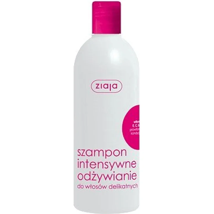 Ziaja Shampoo Intensivreparatur für feines Haar 400ml - Zarter Pearl Shampoo mit konzentrierter Nutritional Wirkung – Bild 1
