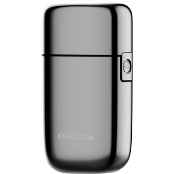 Efalock eGLADIO Gunmetal Shaver, Zero-Schnittlänge 0,0 mm, Titanium-Scherfolie, langlebiger Lithium-Akku – Bild 4