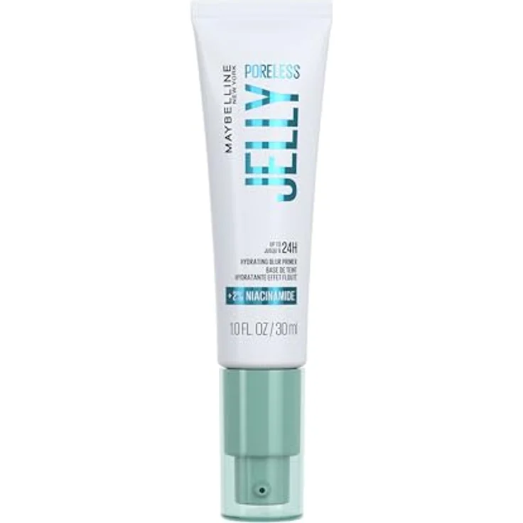MAYBELLINE NEW YORK Primer Jelly Make-up Primer, 30 ml, glättet die Haut, verlängert den Halt des Make-ups, ideale Grundlage – Bild 1