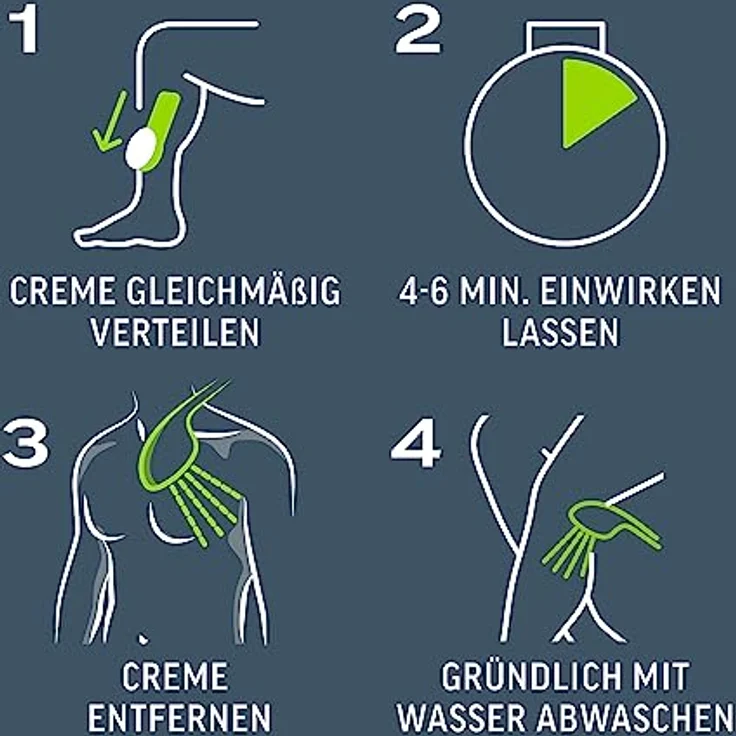 Veet Men Dusche Enthaarungscreme 150 ml – Bild 4