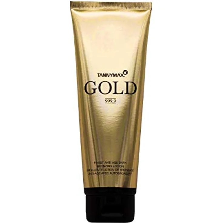 Tannymaxx Gold 999,9 Finest Anti Age Dark Bronzing Lotion, 125 ml – Bild 1