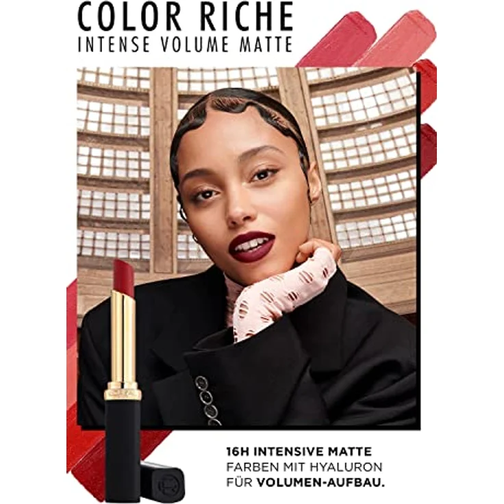 L'Oréal Paris Color Riche Intense Volume Matte Lippenstift 1.8 g Nr. 482 - Mauve Indompta – Bild 10