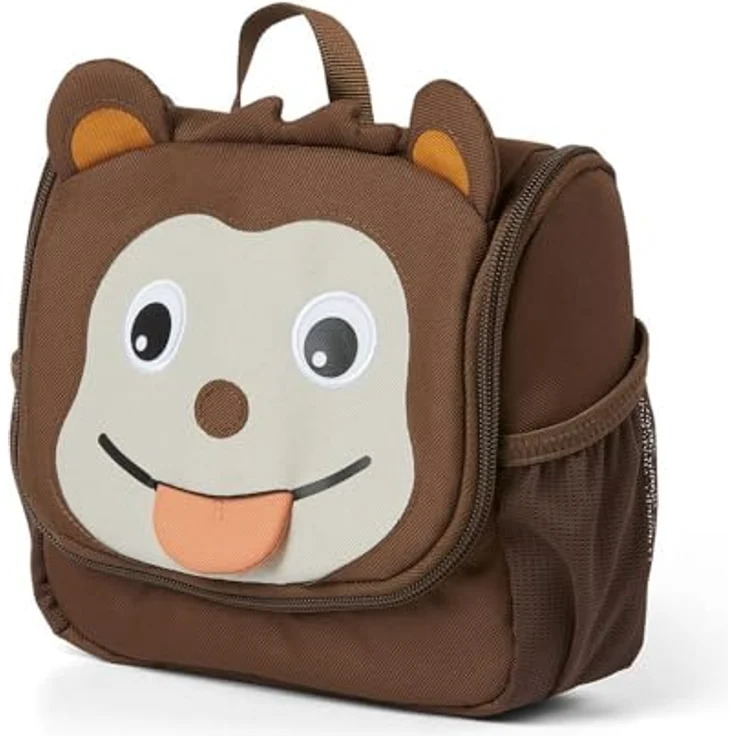 Affenzahn Affenzahn Kulturtasche Kinder Braun, 1 – Bild 3