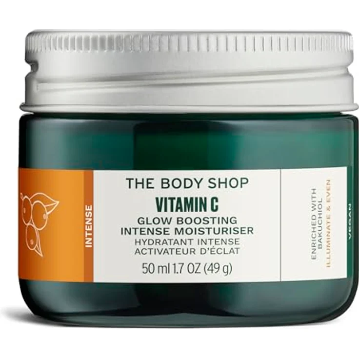 The Body Shop Vitamin C Glow Boosting Moisturiser, 50 ml, für strahlende Haut und intensive Feuchtigkeit – Bild 1