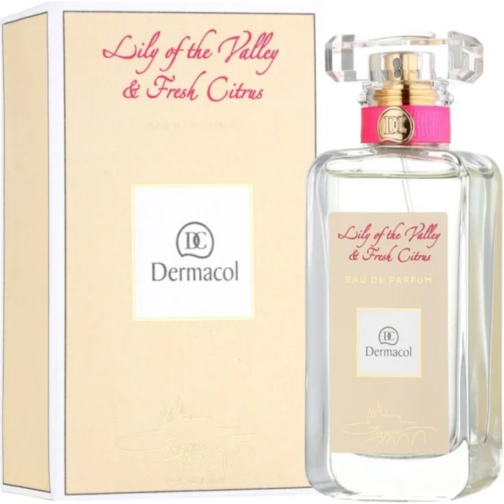 Dermacol Eau de Parfum, Damenduft mit Maiglöckchen und frischen Zitrusfrüchten, 50 ml