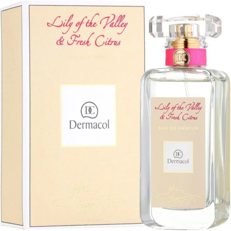 Dermacol Eau de Parfum, Damenduft mit Maiglöckchen und frischen Zitrusfrüchten, 50 ml