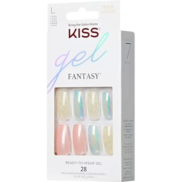 KISS Glam Fantasy 3D Nails - Party's Over Kunstnägel & Nageldesign – Bild 3