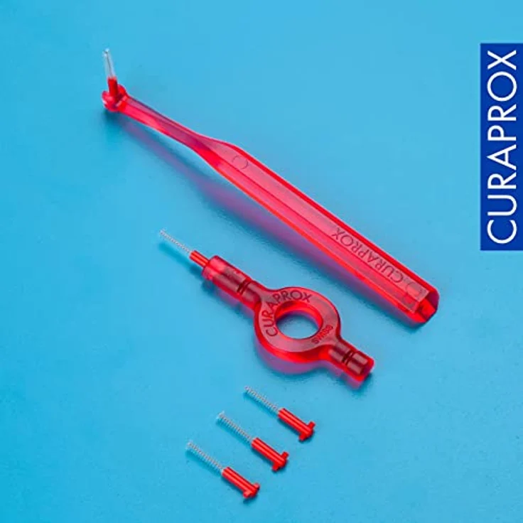 Curaprox Curaprox Cps 07 Interdental-Starter-Kit, rot, 19 g, für saubere & gesunde Zähne – Bild 5