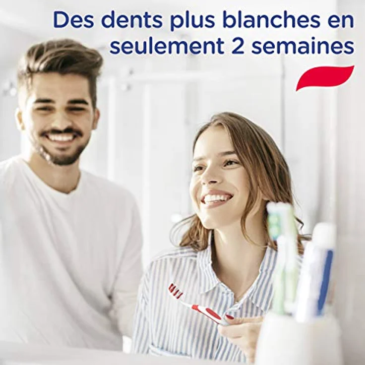 Signal Zahnpasta Weißes System, natürliches Weiß, Emaille, wiederaufbereitet, 75 ml Tube – Bild 3