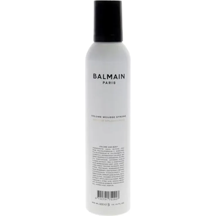 Balmain Hair Couture Volume Mousse Strong, Schaumfestiger für Damen, 300 ml mit natürlichem Volumen und Geschmeidigkeit