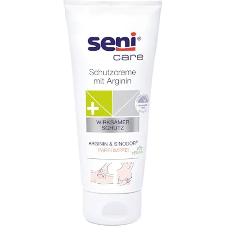 Seni Care Schutzcreme mit Arginin 200 ml pflegende Wirkung – Bild 2