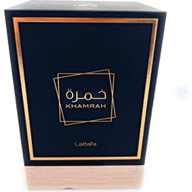 Lattafa Khamrah Eau De Parfum 100 ml (unisex), Süßer orientalischer Duft mit Vanille und Gewürzen – Bild 4