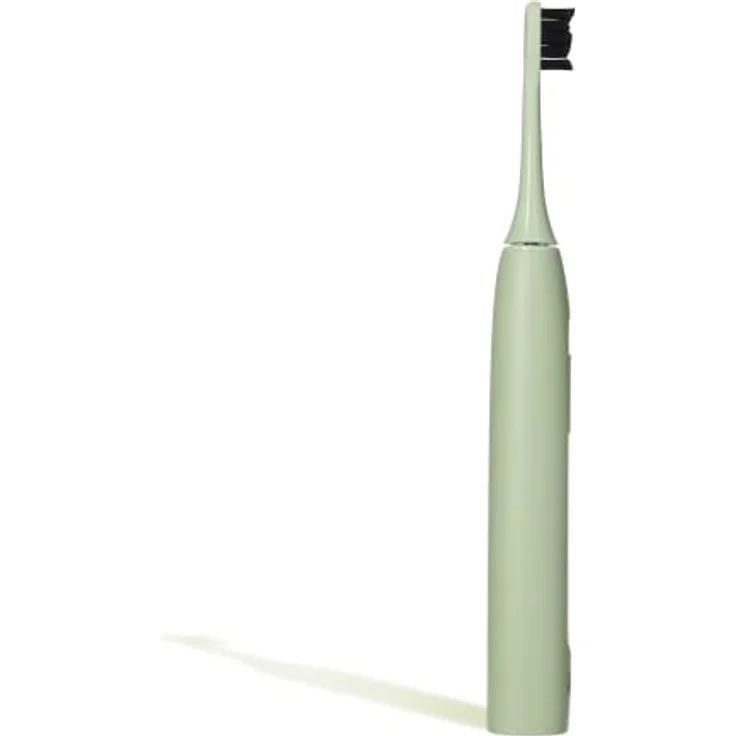 Boombrush Wave Schallzahnbürste (Grün) mit Schalltechnologie, inklusive Ersatzbürstenkopf und Ladekabel, für gründliche Reinigung und gesundes Zahnfleisch – Bild 2