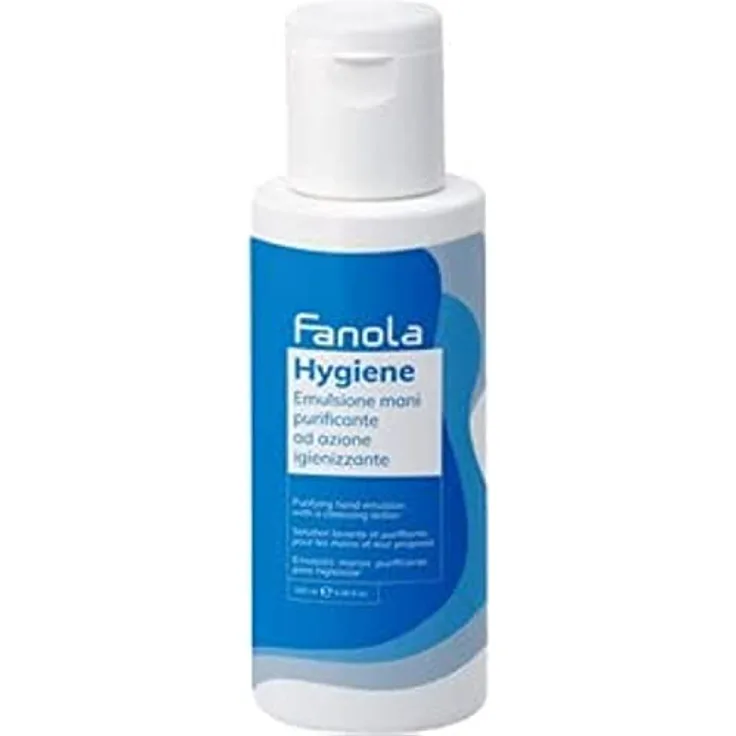 Fanola Hygiene Purifiying hand emulsion with cleansing action Hand Emulsion, 100 ml