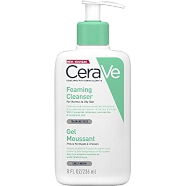 Cerave Schäumendes Reinigungsgel 236 ml, für Damen und Herren – Bild 2