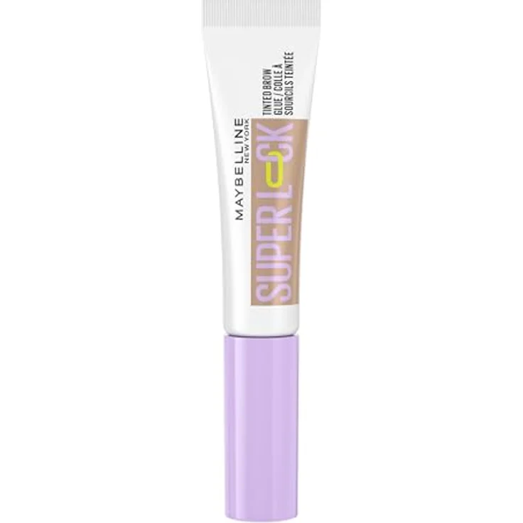 MAYBELLINE NEW YORK Super Lock Fixierspray für die Augenbrauen, 8 g, schnelltrocknend und farbgebend – Bild 1