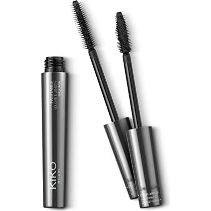 KIKO Milano Twistable Volumenmascara, wimpernverlängernd, 7.5 ml, intensiv schwarz