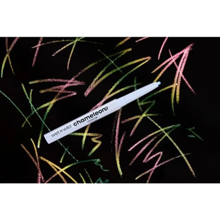 Wet n Wild Chameleon Chrome Metallic Eyeliner, Electric Prism, 0.2 g - Holografischer Effekt, wasserfest, vegan – Bild 5