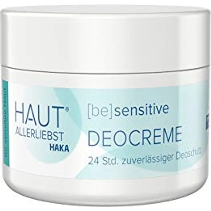 HAKA Deocreme 30g I Deodorant ohne Aluminium und ohne Alkohol I 24h Zuverlässiger Deoschutz ohne Parfum I Mit Kokosöl, Sheabutter, Avocadöl, Olivenöl – Bild 1