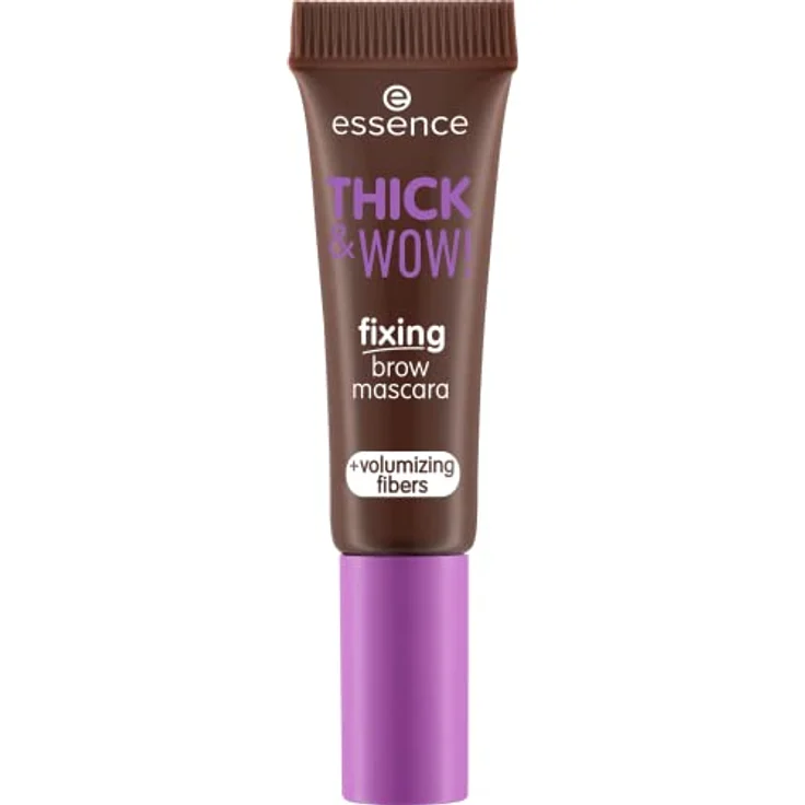 essence THICK & WOW! fixing brow mascara, Augenbrauengel, Nr. 03, Braun, volumengebend, fixierend, vegan, ohne Mikroplastikpartikel, Nanopartikel frei, ohne Parfüm, 1er Pack (6ml) – Bild 2