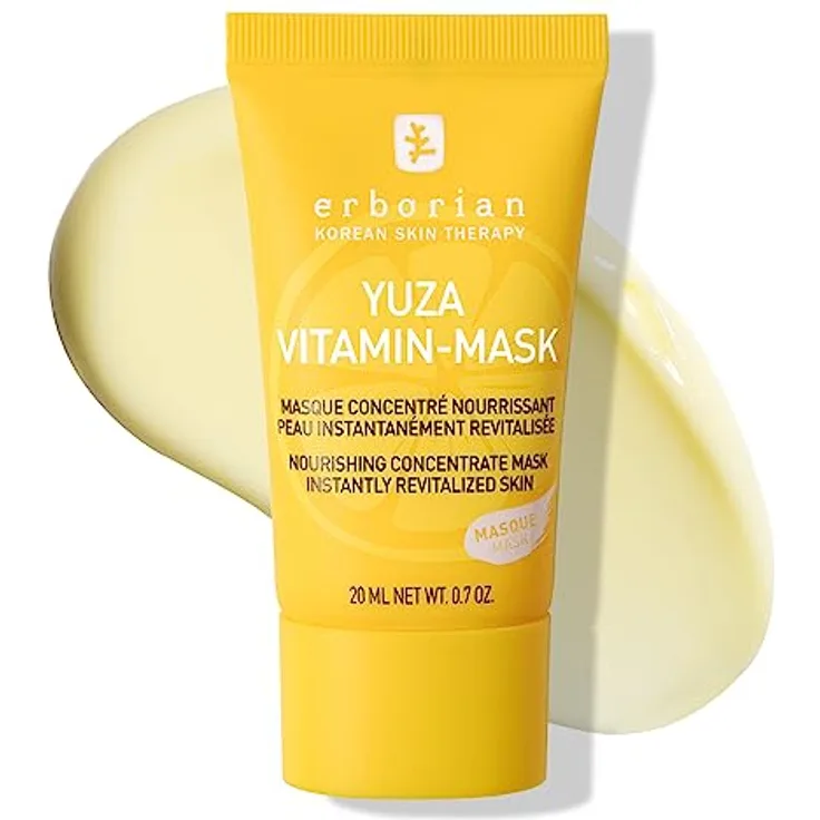 Erborian Yuza Vitamin-Mask, 20 ml, leichte Textur in praktischer Sprühflasche für das Gesicht